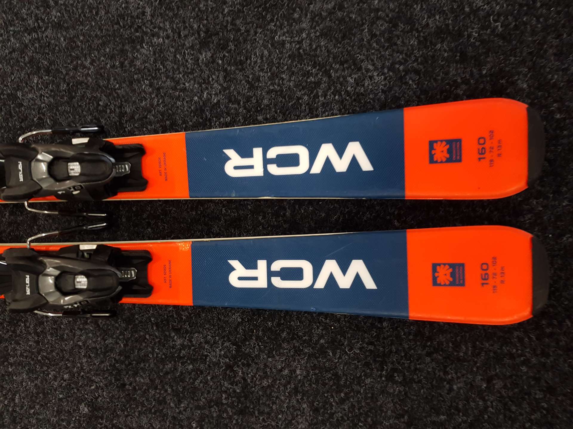 Použité lyže BLIZZARD WCR + viazanie Marker TLT 10