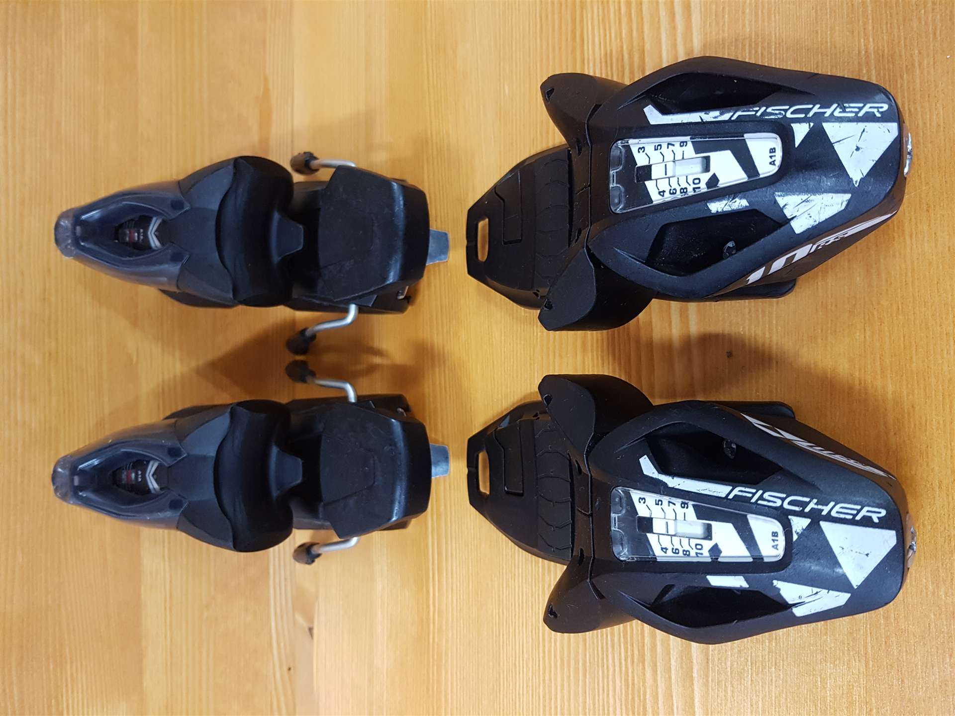 Použité viazanie Fischer RS 10 (DIN10)