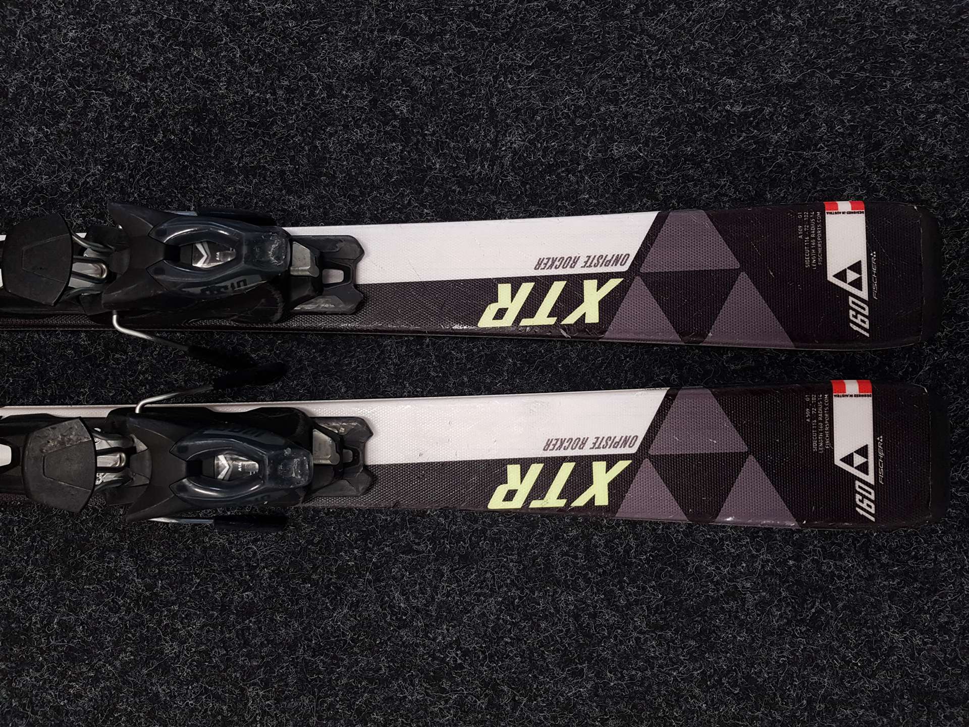 Použité lyže FISCHER XTR PRO + viazanie Fischer RS10