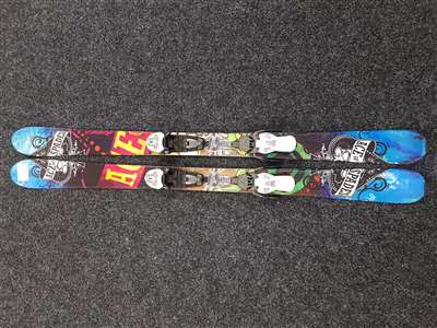 Použité freestyle  lyže NORDICA Ace of Spades Jr + viazanie Marker 7.0