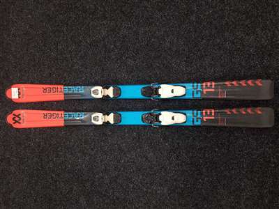 Použité lyže VOLKL Racetiger + viazanie Marker4,5