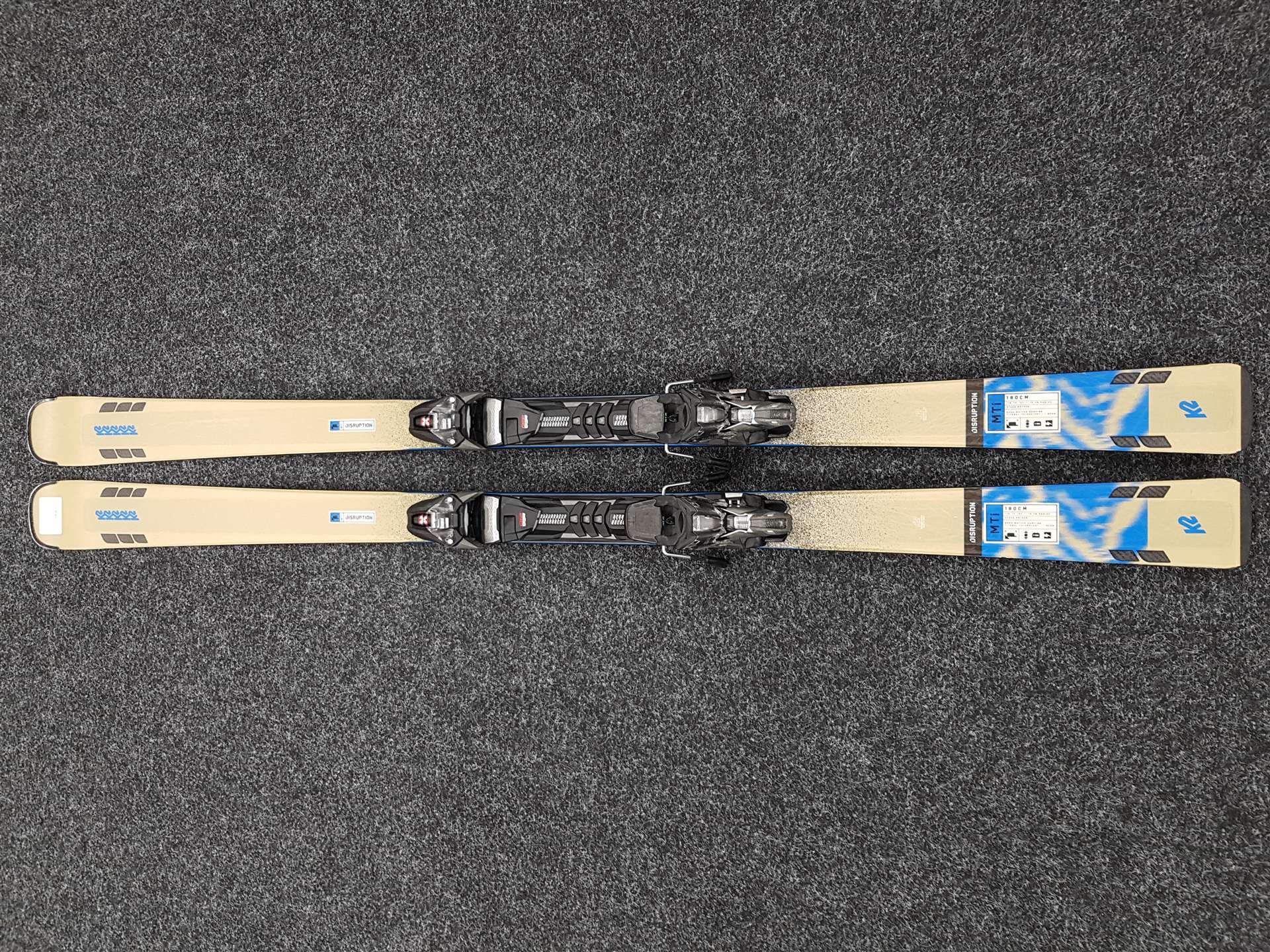 Použité lyže K2 Disruption MTi + viazanie Marker MXcell 12.0 TCx