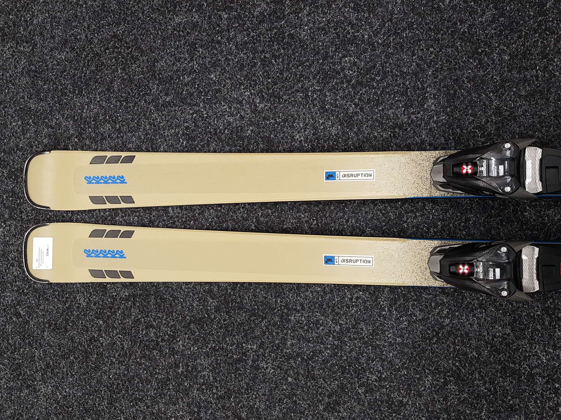 Použité lyže K2 Disruption MTi + viazanie Marker MXcell 12.0 TCx
