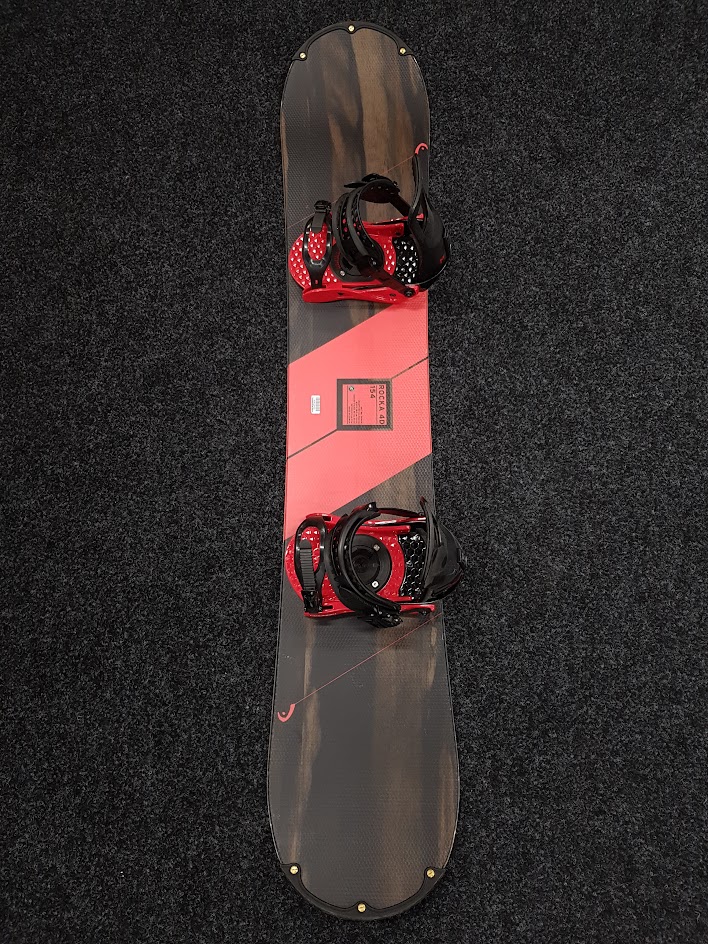 Použitý snowboard HEAD Rocka 4D + viazanie Burton veľkosť M