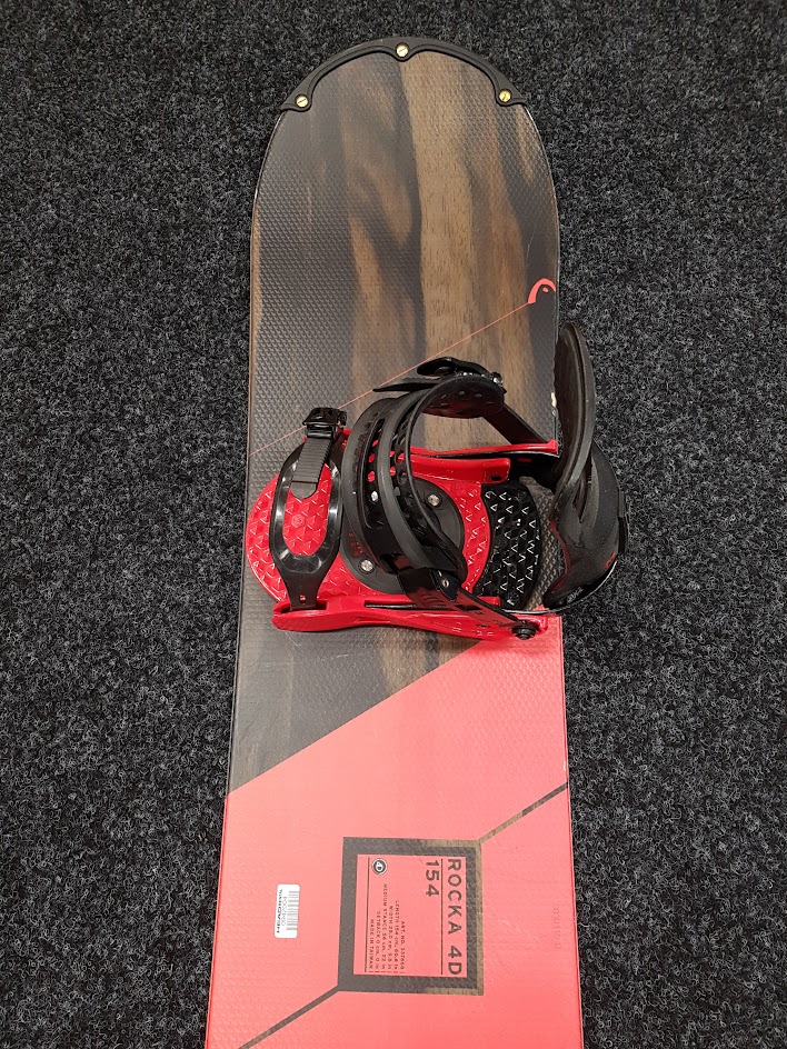 Použitý snowboard HEAD Rocka 4D + viazanie Burton veľkosť M
