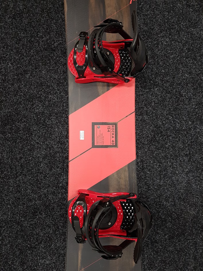 Použitý snowboard HEAD Rocka 4D + viazanie Burton veľkosť M