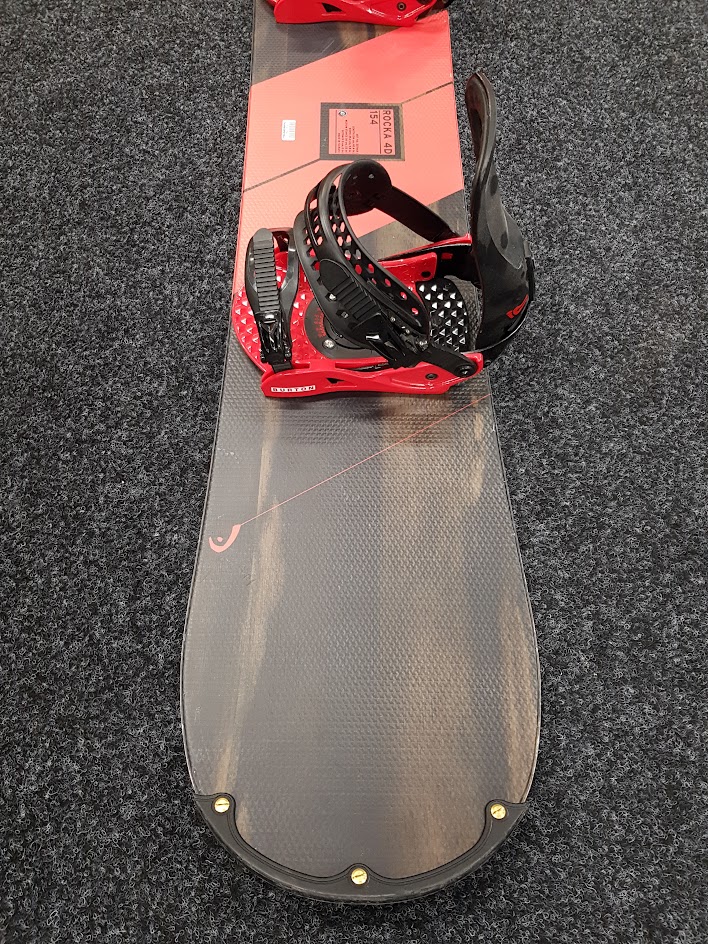 Použitý snowboard HEAD Rocka 4D + viazanie Burton veľkosť M