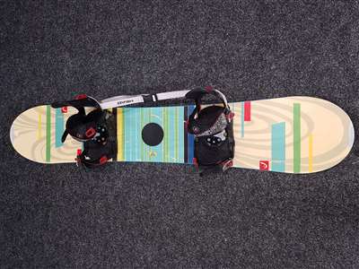 Použitý snowboard Head + viazanie Head veľkost M