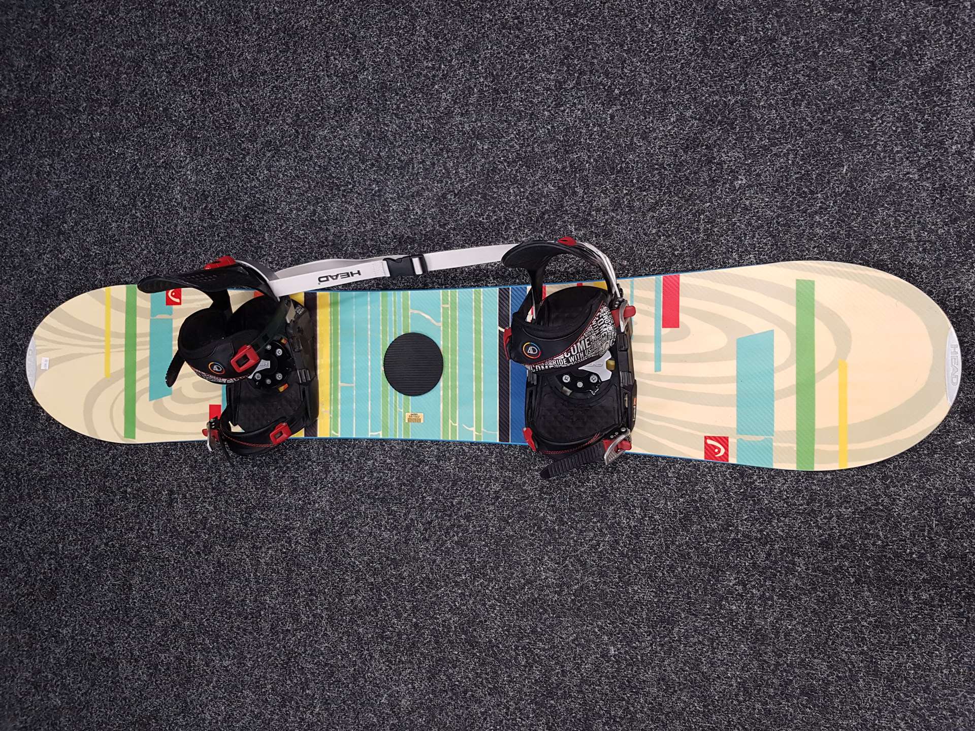 Použitý snowboard Head + viazanie Head veľkost M