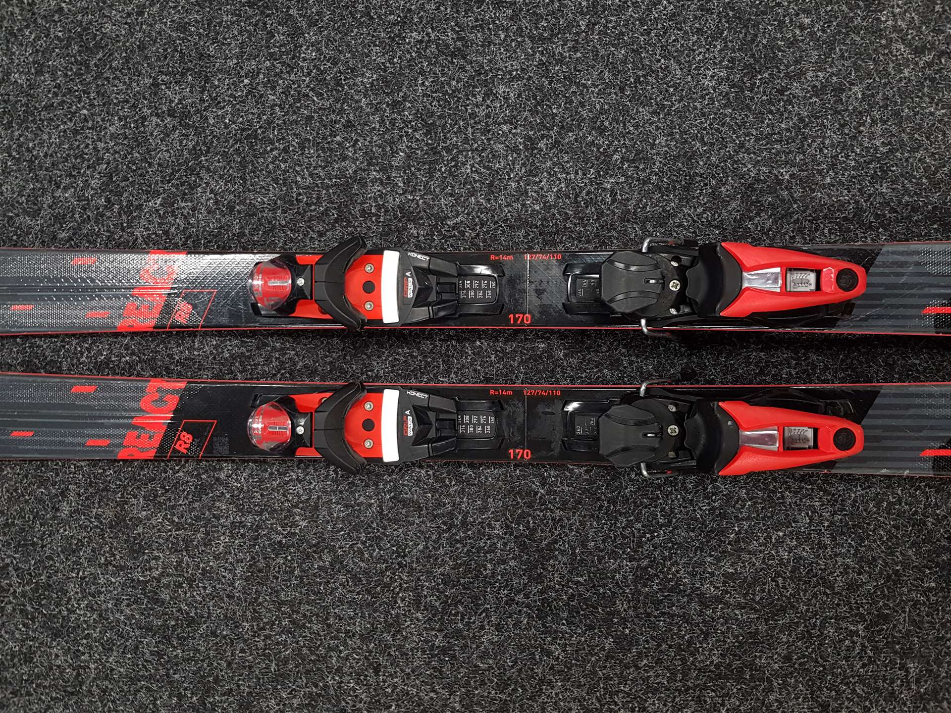 Gebrauchte Rossignol React R8 Ski