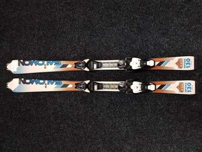 Použité lyže SALOMON Enduro JR 800 +  viazanie Salomon 7