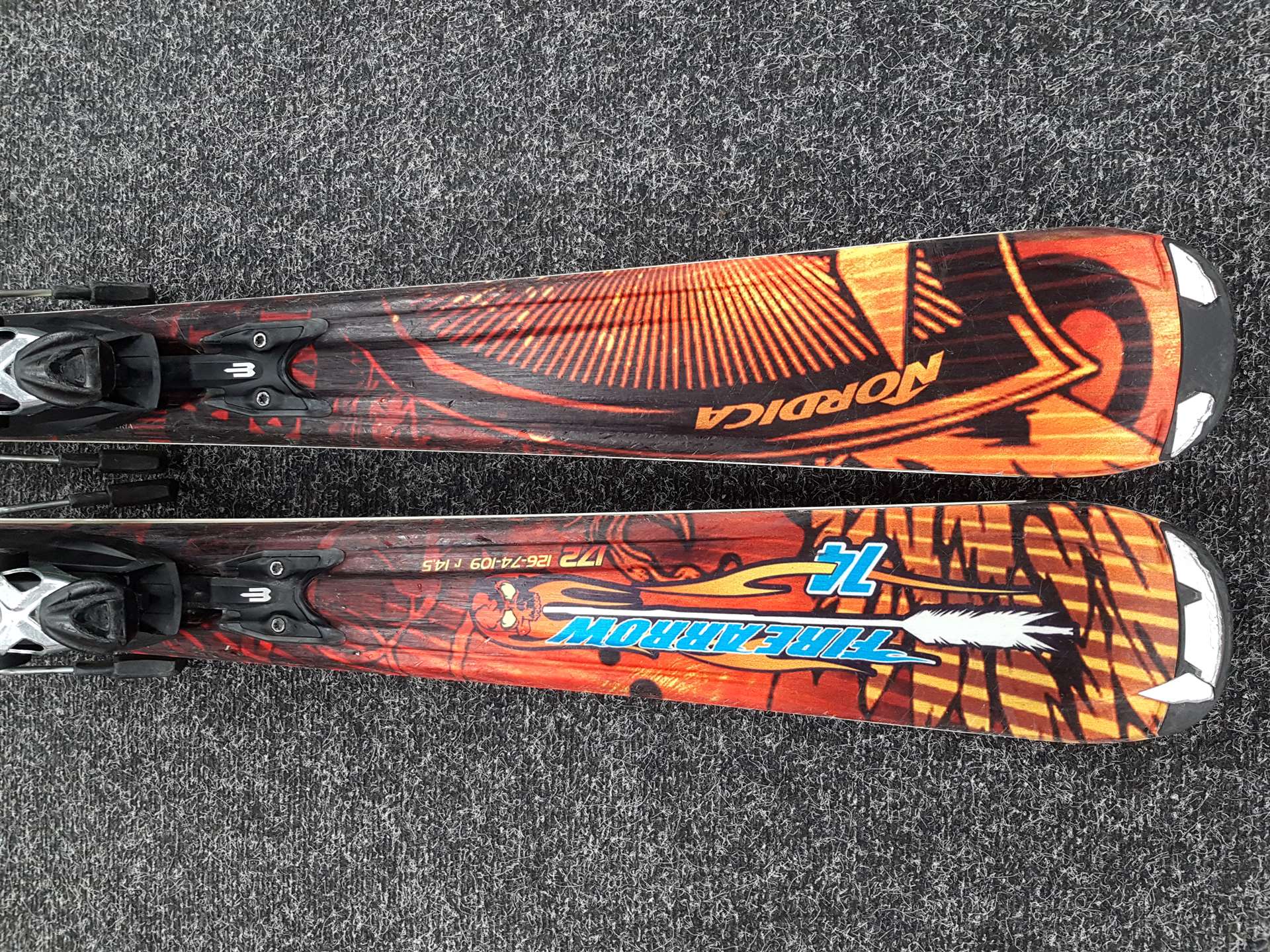 Použité lyže NORDICA Fire Arrow 14