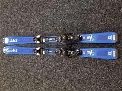 Použité detské lyže SALOMON S/Race JR + viazanie Salomon 7.5