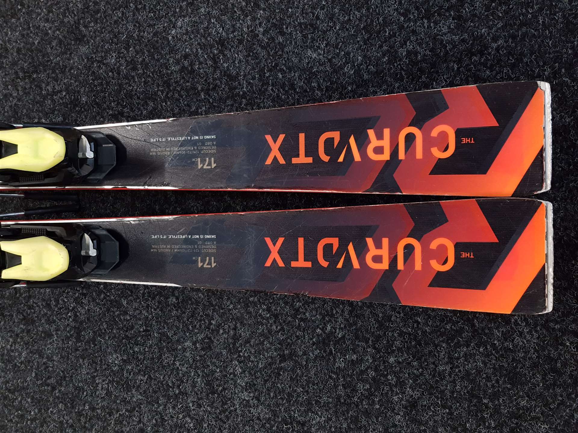 Použité lyže FISCHER The Curv DTX + viazanie Fischer Z12