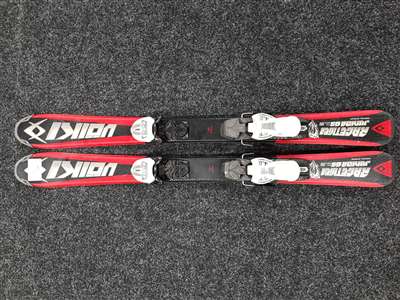 Použité detské lyže VOLKL Racetiger Junior GS + viazanie Marker 4.5