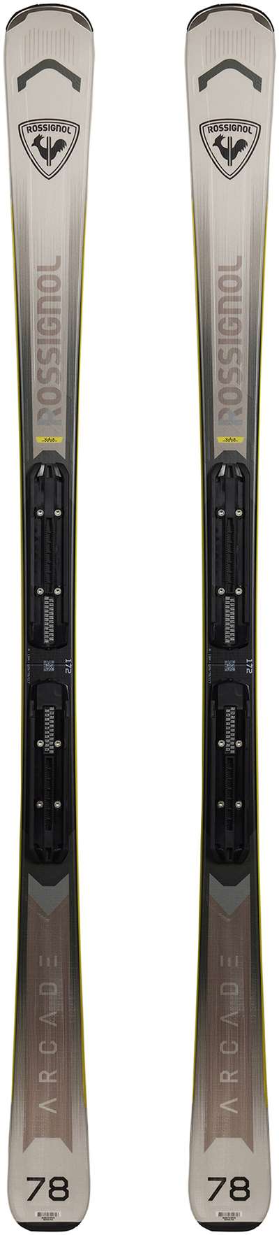 lyže Rossignol ARCADE 78 XPRESS + XPRESS 10 GW B83 BLACK