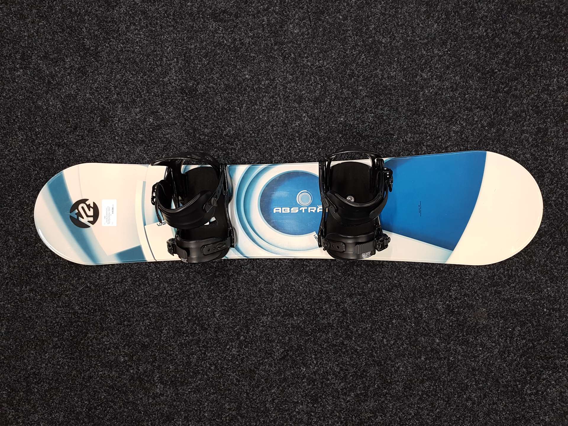 Použitý snowboard K2 Westige Abstract + viazanie Rossignol Rookie veľkosť S