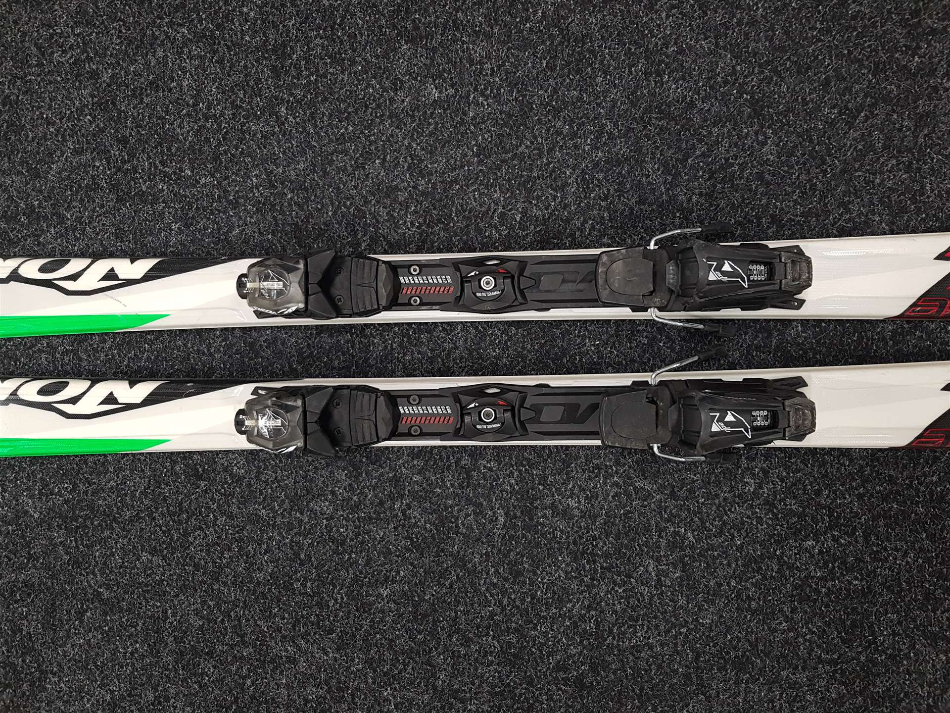 Použité lyže NORDICA Transfire RTX + viazanie Nordica ADV 10