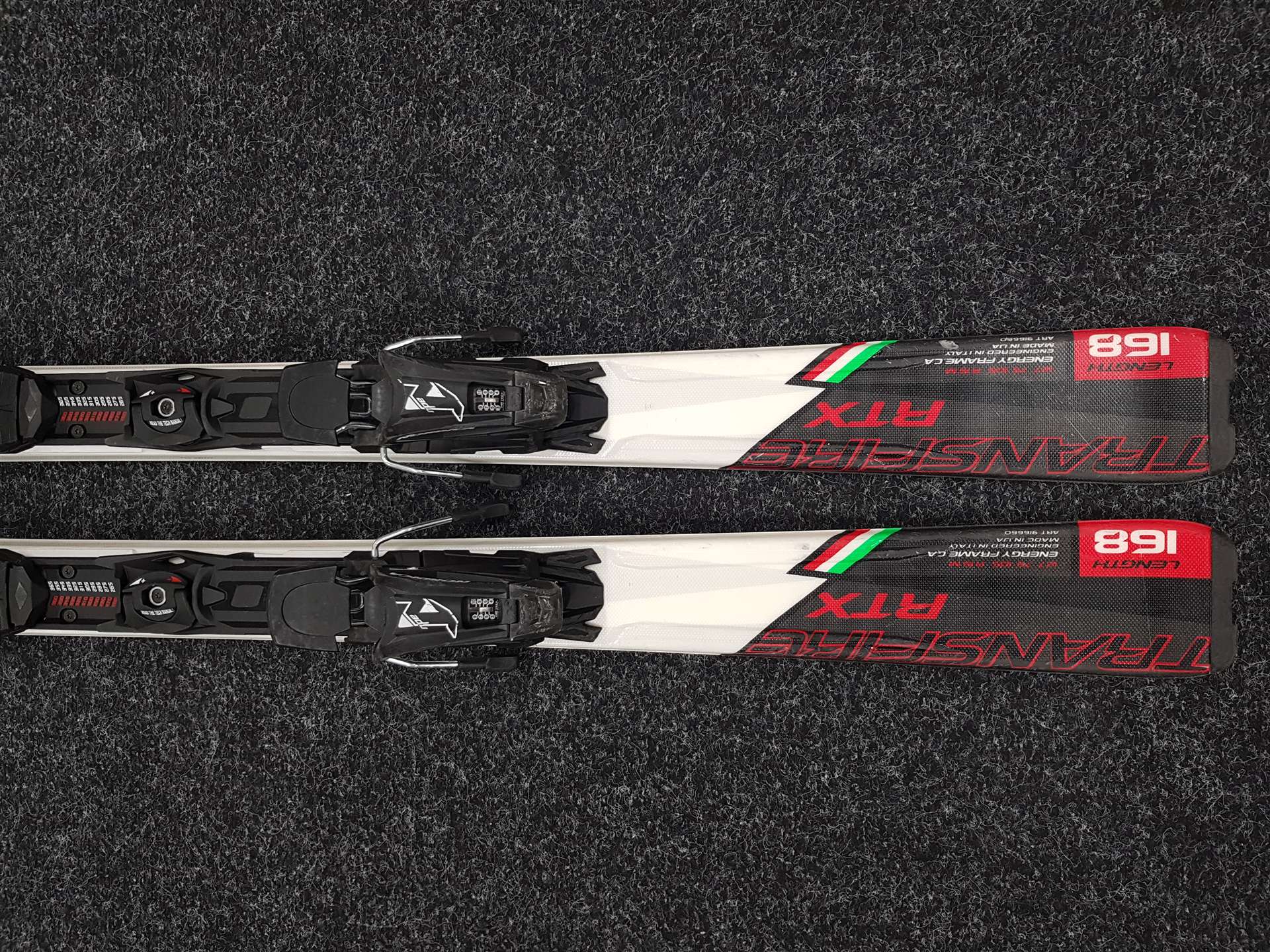 Použité lyže NORDICA Transfire RTX + viazanie Nordica ADV 10