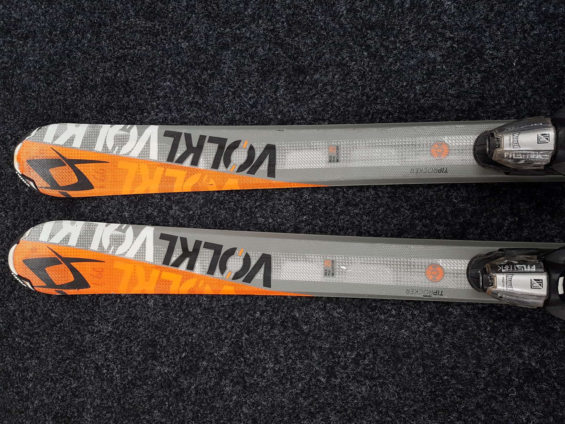 Použité lyže VOLKL RTM  + viazanie Marker FFL Trak 10