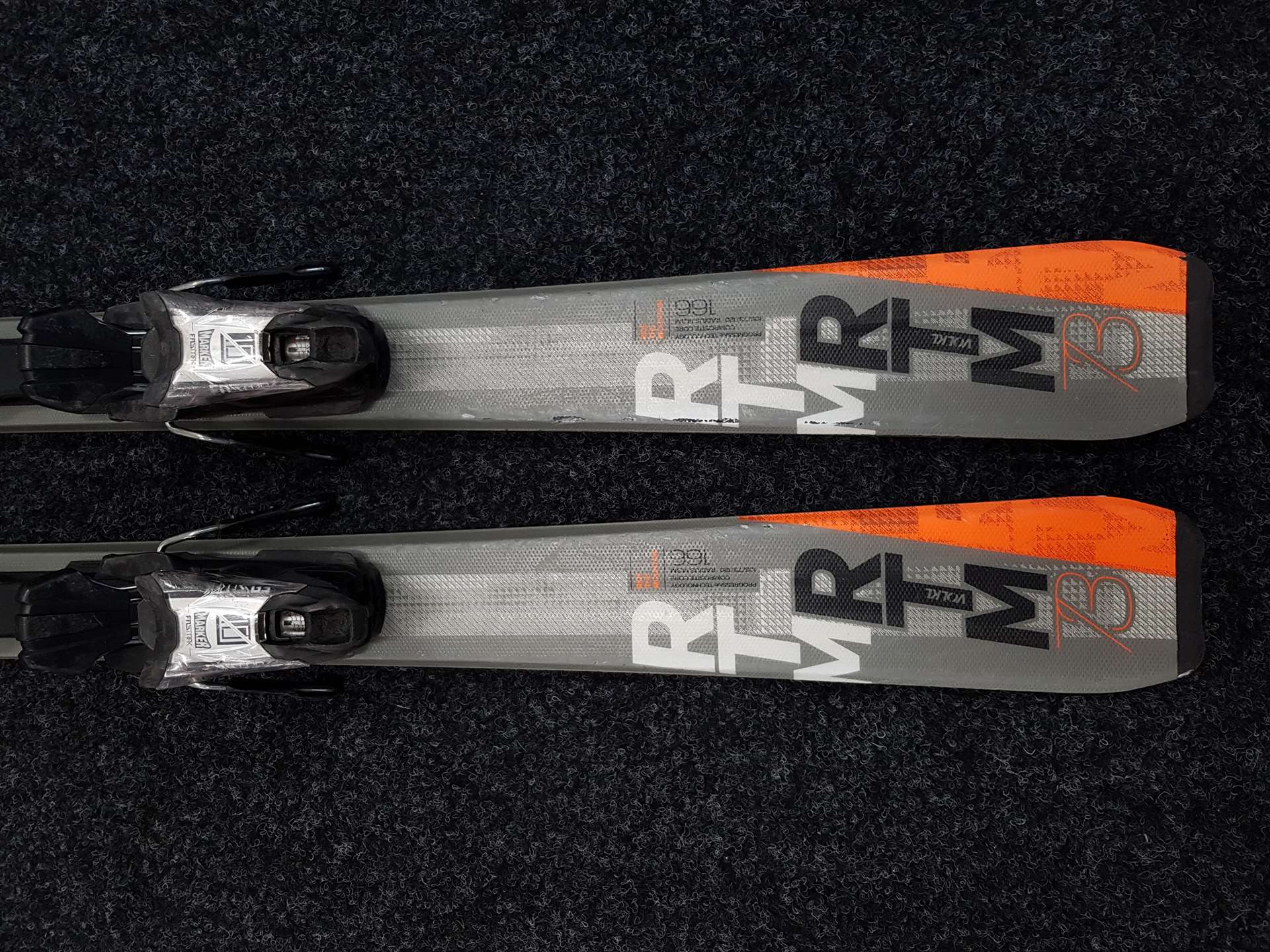 Použité lyže VOLKL RTM  + viazanie Marker FFL Trak 10