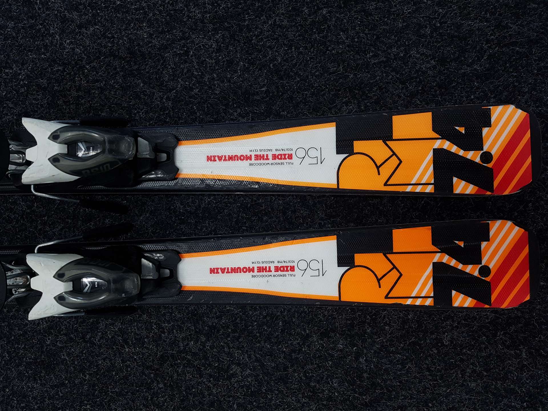 Použité lyže VOLKL RTM 7.4 + viazanie Fischer RS10