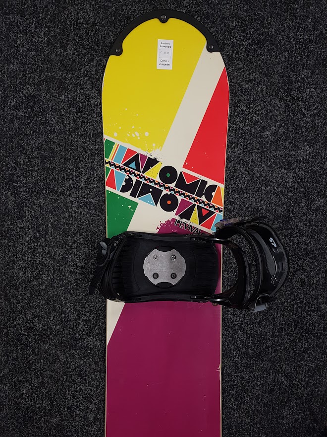 Gebrauchtes Atomic Revival Snowboard + SnowPro Bindungen Größe L/XL