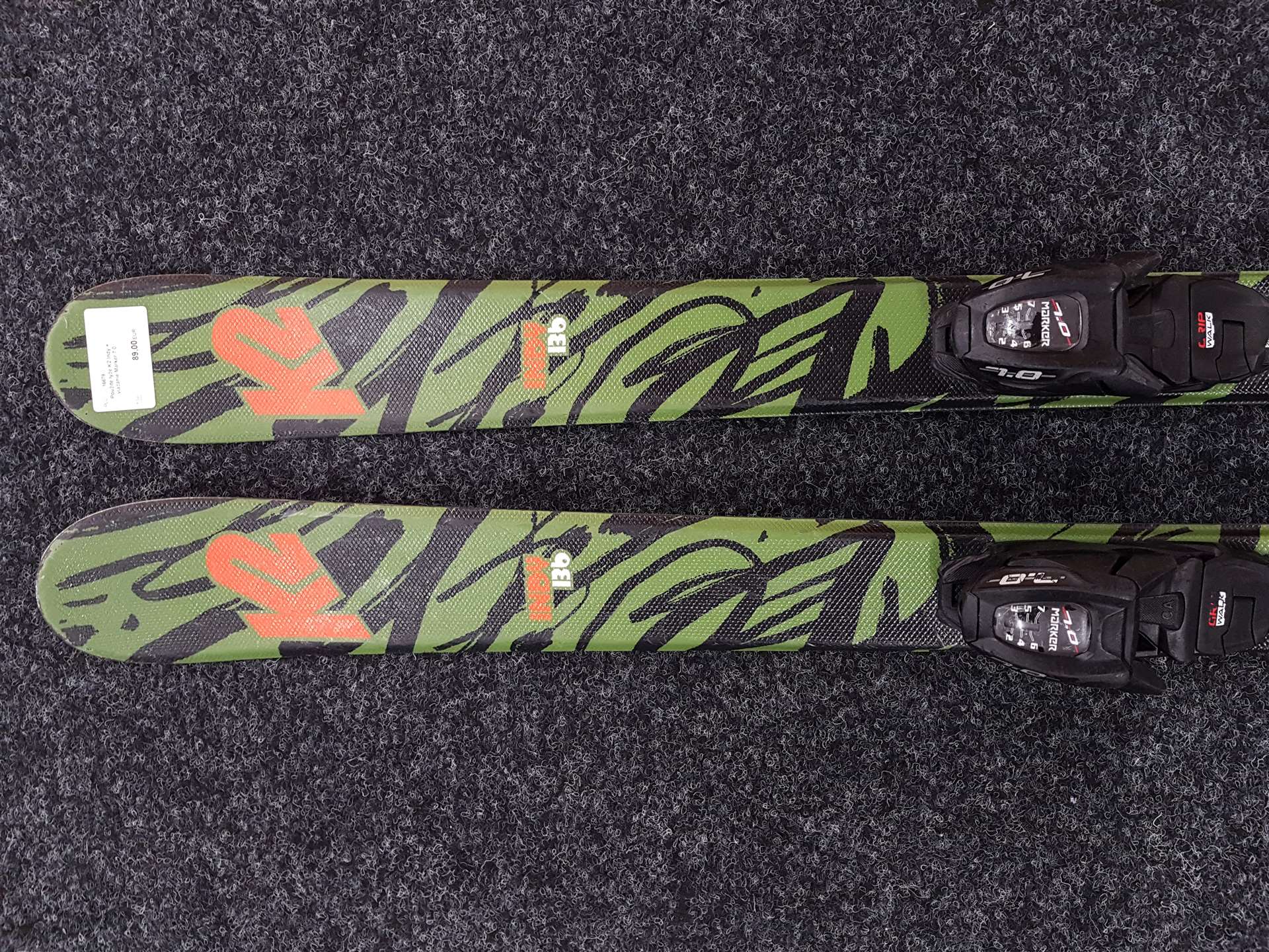 Použité lyže K2 Indy + viazanie Marker 7.0