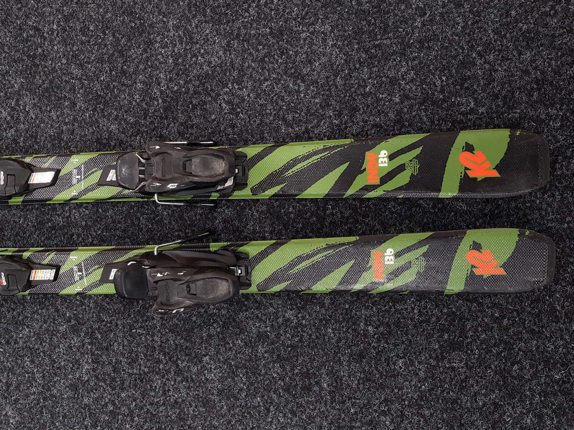Použité lyže K2 Indy + viazanie Marker 7.0