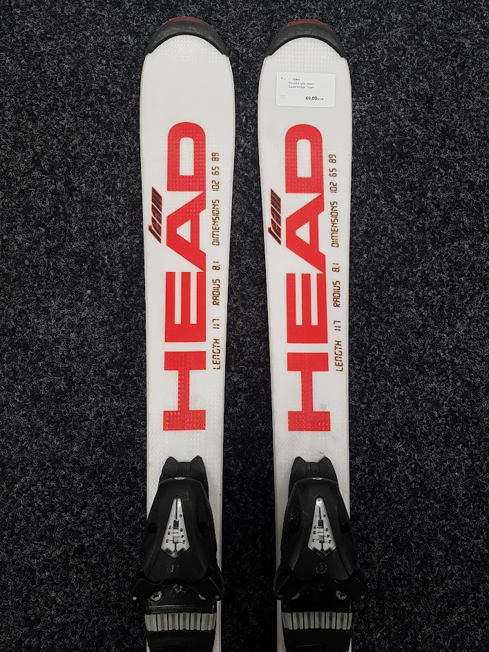 Použité lyže Head Supershape Team