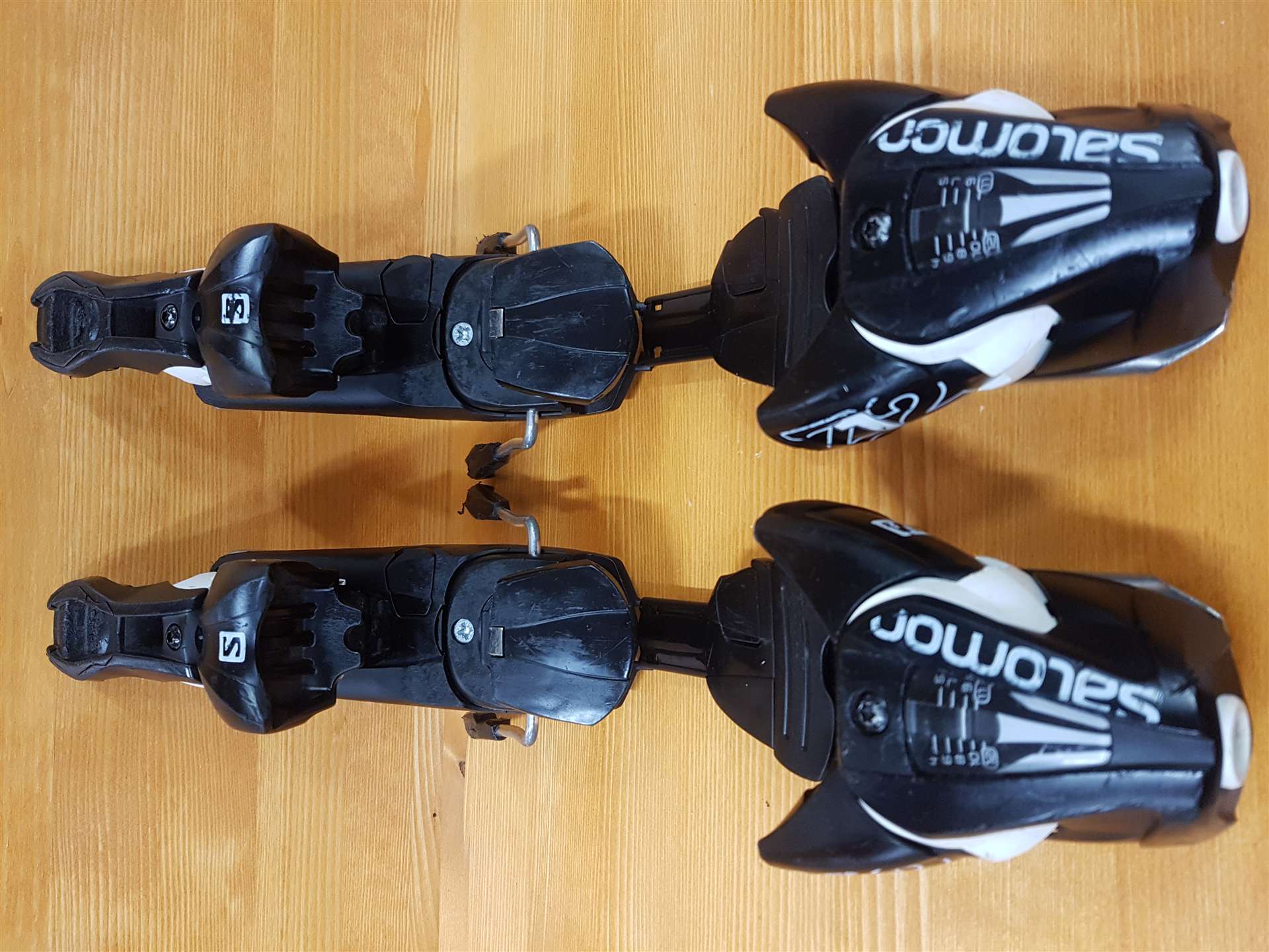 Použité viazanie Salomon Z12 (DIN12)