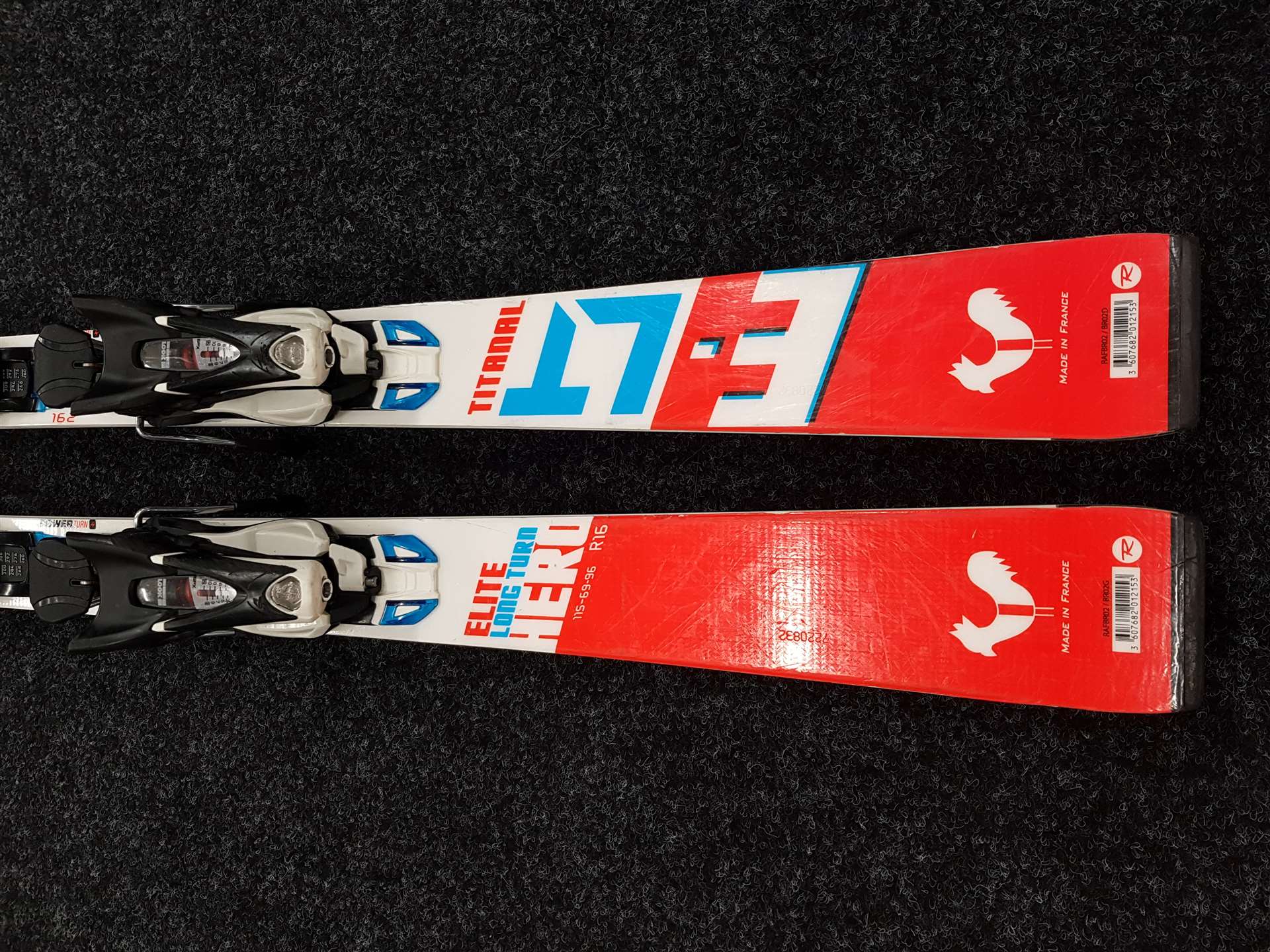 Použité lyže ROSSIGNOL Hero Elite LT + viazanie Look SPX 12