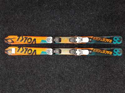 Použité lyže VOLKL Racetiger GS + viazanie Marker 4.5