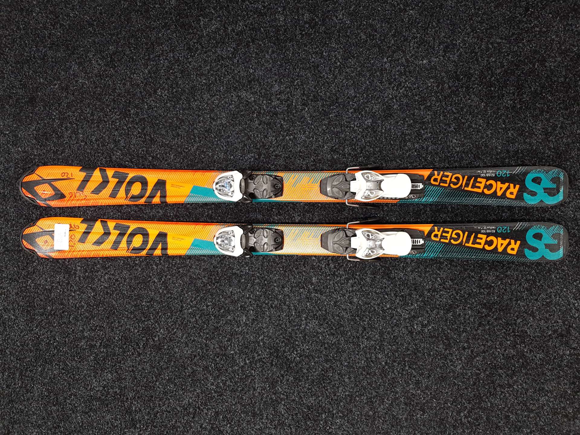 Použité lyže VOLKL Racetiger GS + viazanie Marker 4.5