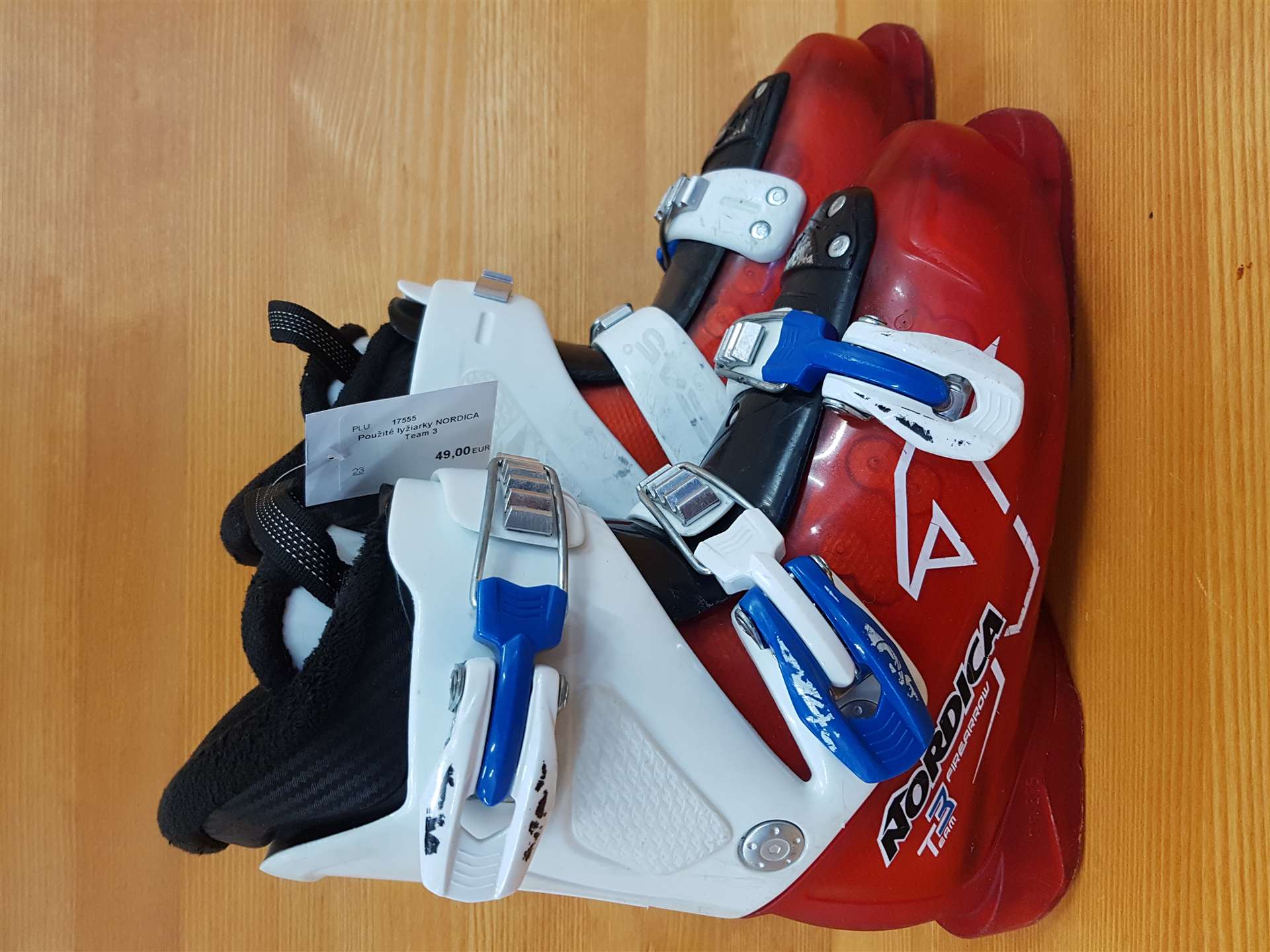 Použité lyžiarky NORDICA Team 3