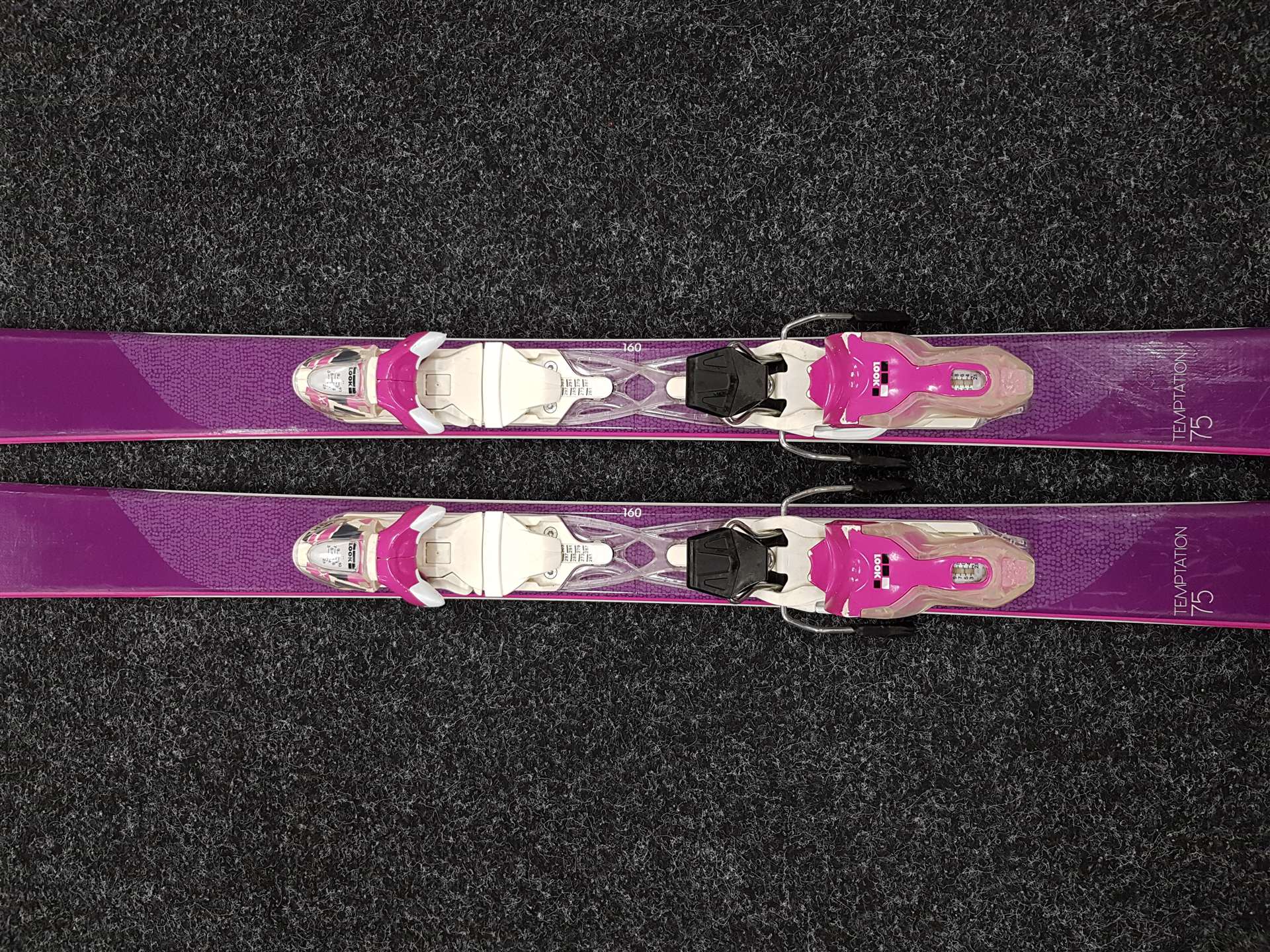 Použité lyže ROSSIGNOL Temptation 75 + viazanie Look Xpress 10