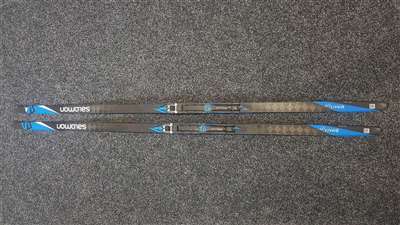 Jazdené bežecké lyže Salomon S/Race carbon skate + NNN viazanie Salomon Prolink. 