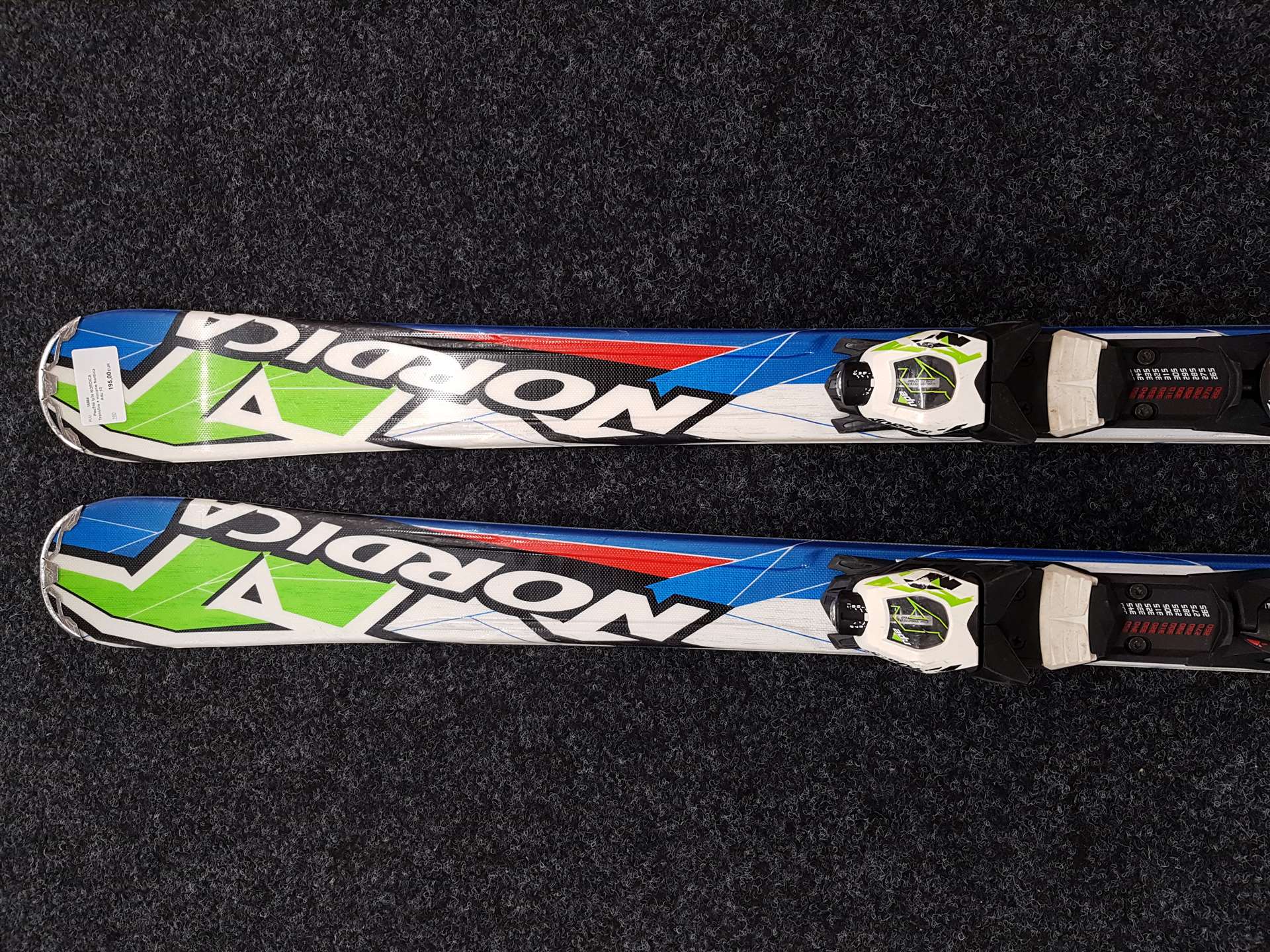 Použité lyže NORDICA Transfire + viazanie Nordica Adu 10