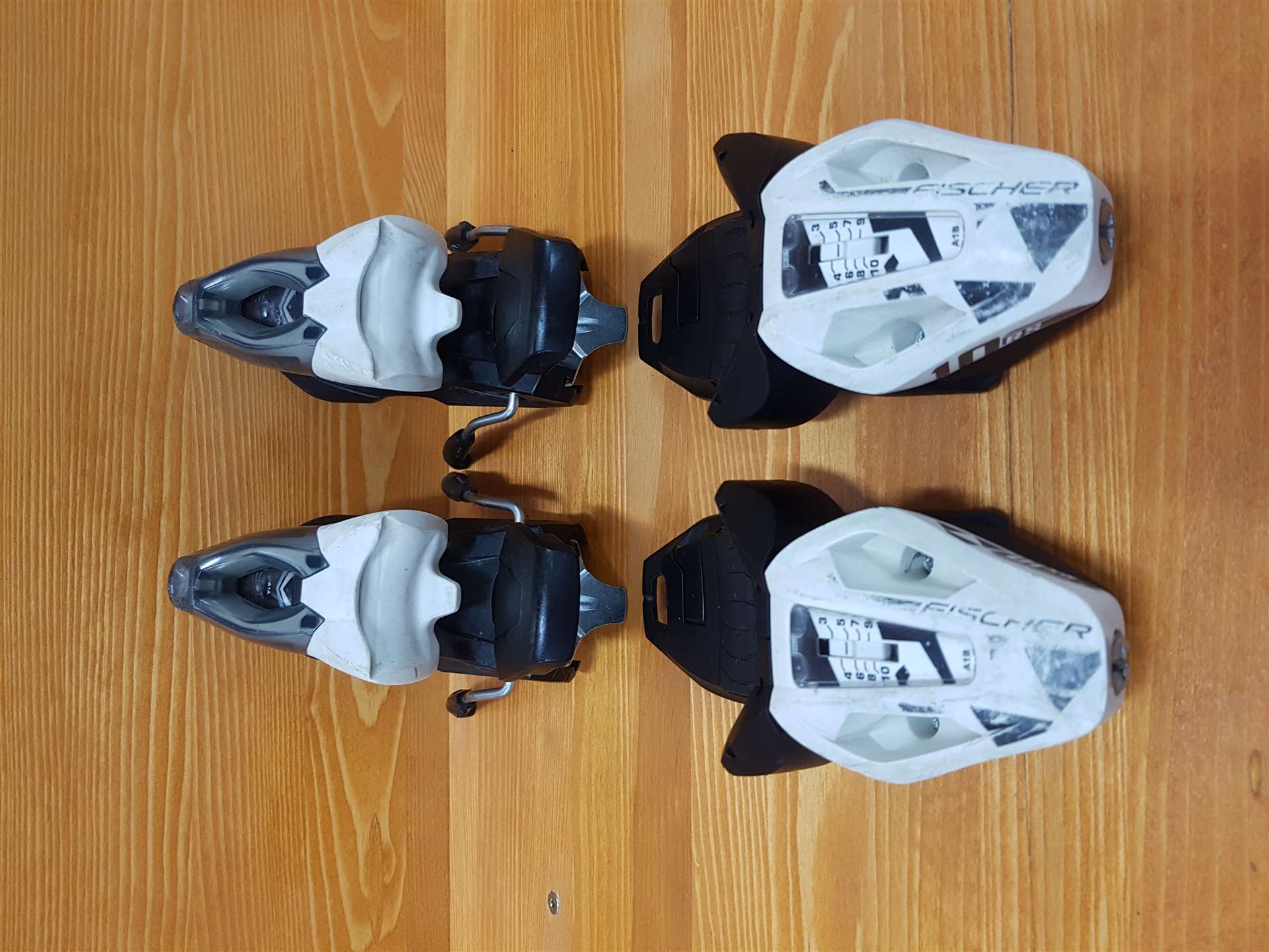 Použité viazanie Fischer RS 10 (10 DIN)