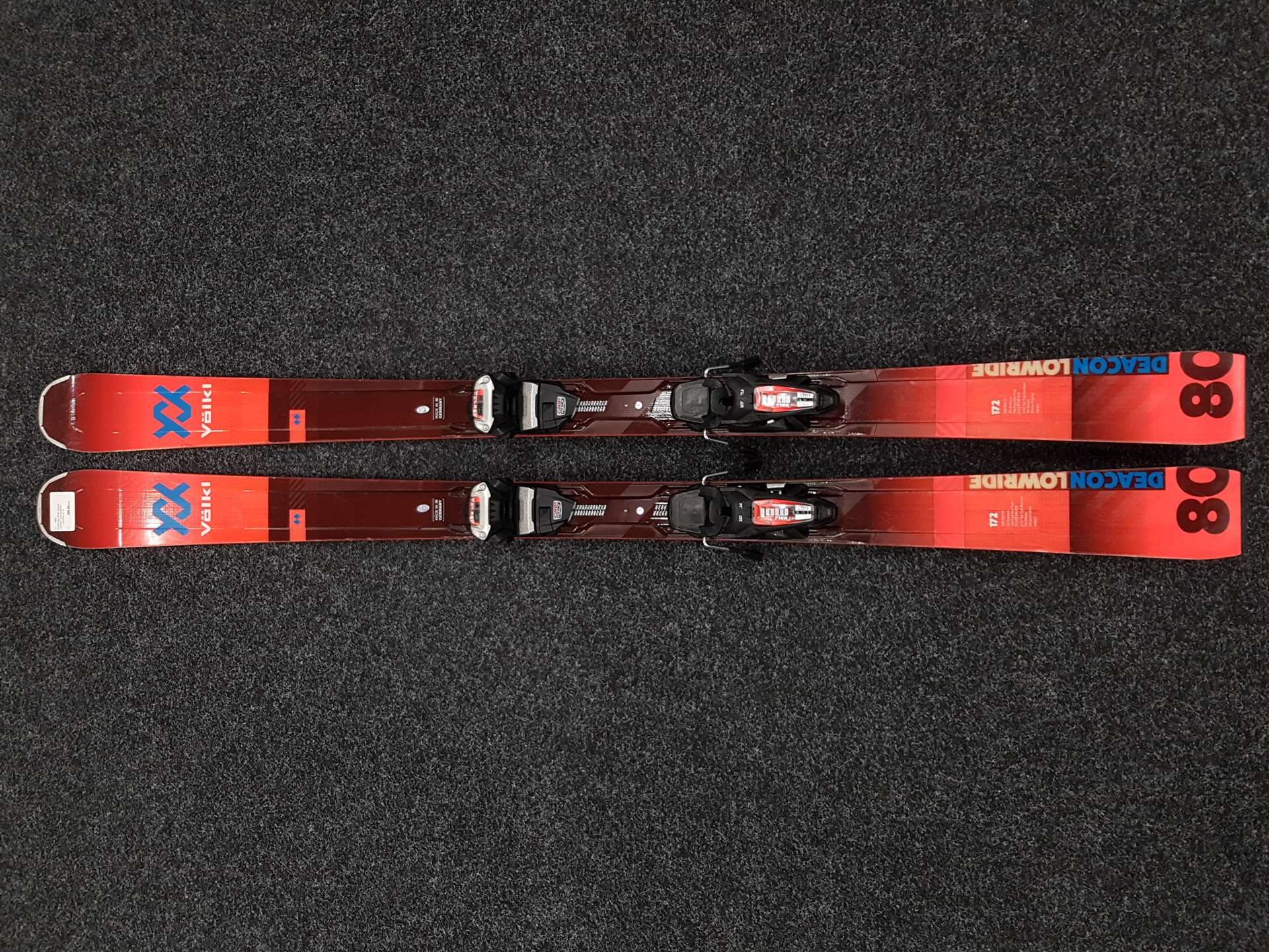 Použité lyže VOLKL Deacon Lowride + viazanie Marker Low Ride XL 13