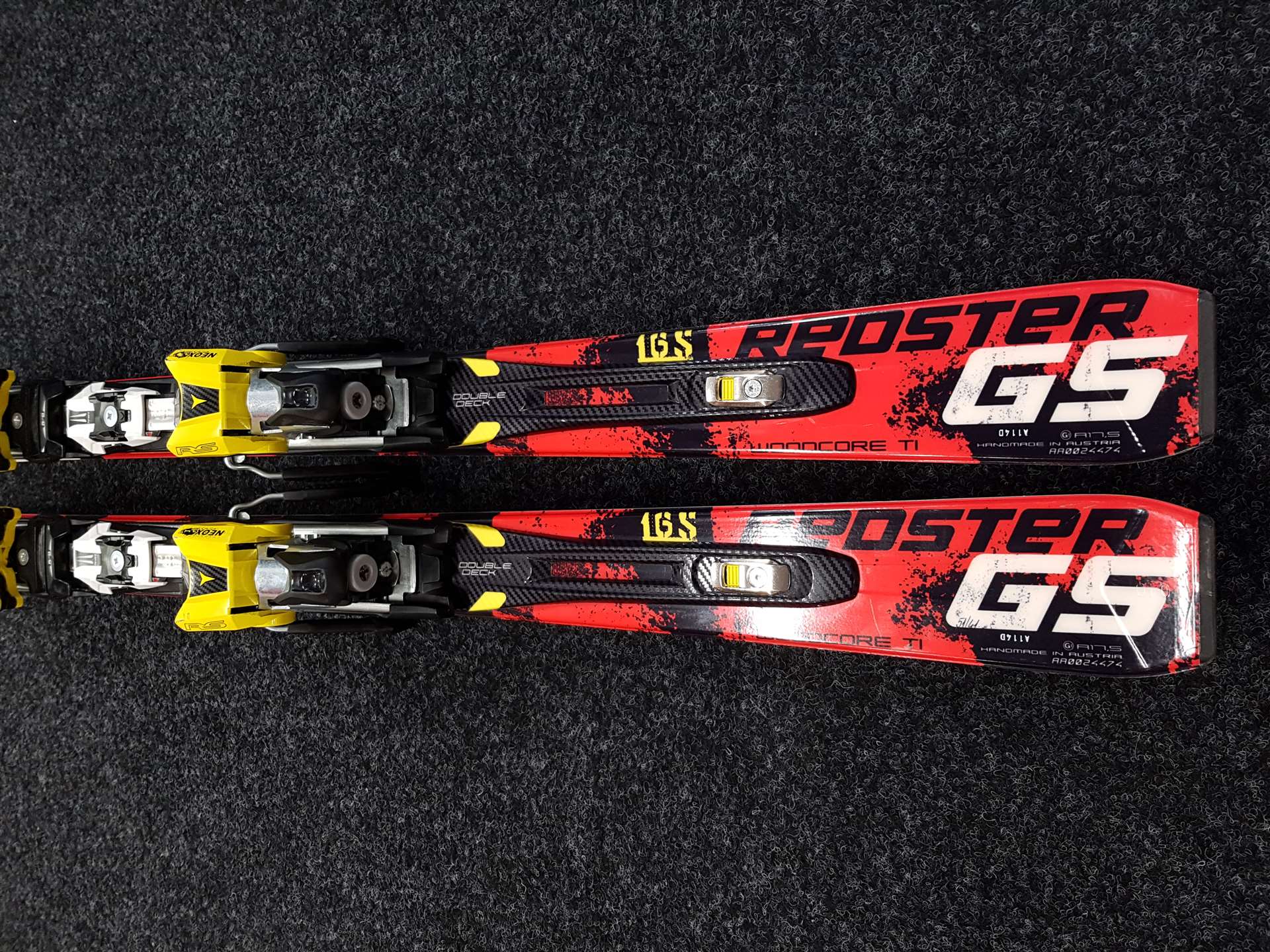 Použité lyže ATOMIC Redster GS + viazanie Atomic Neox q4
