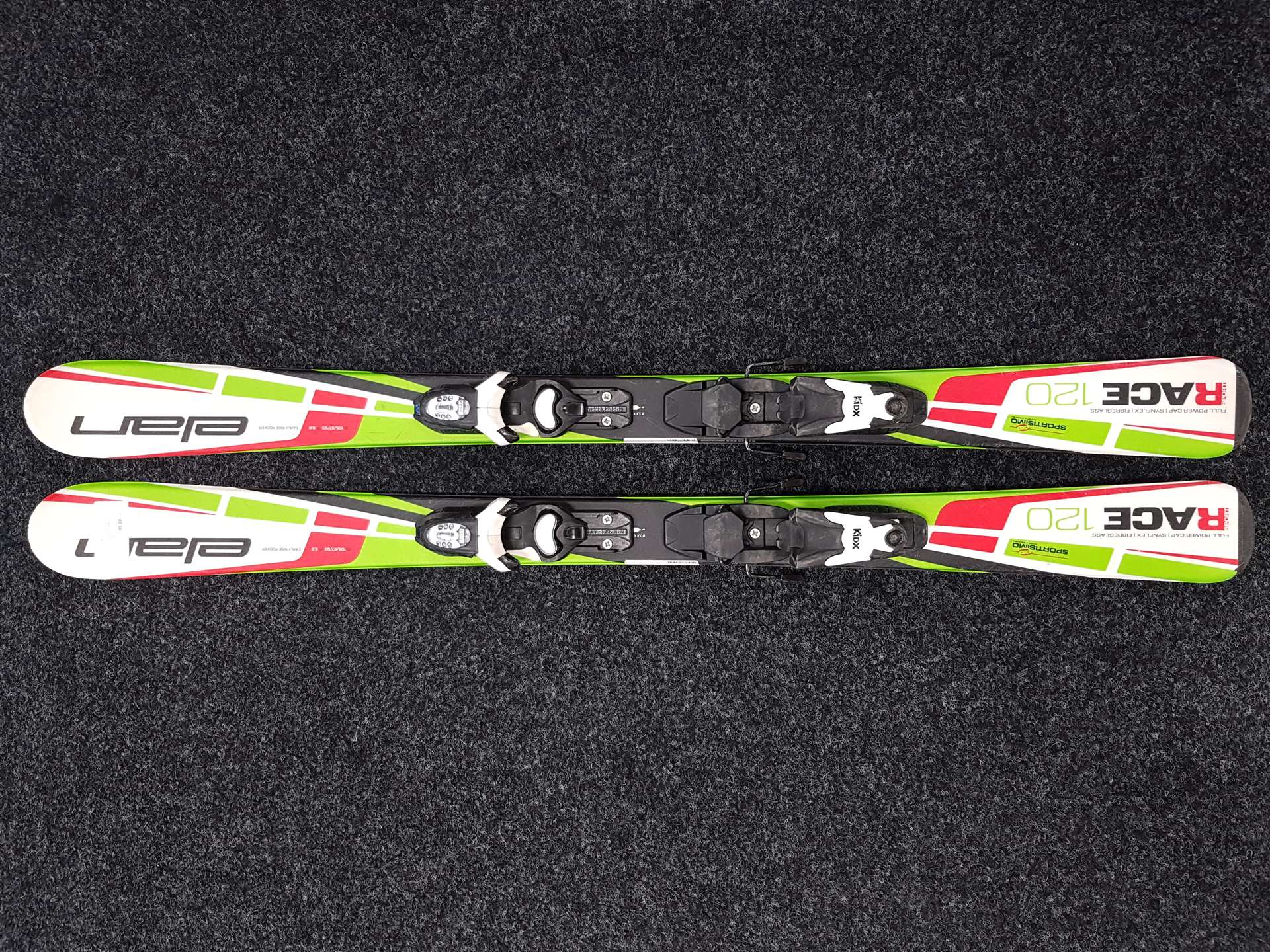 Použité lyže Elan Sport Race + viazanie Look Kidx 4.5