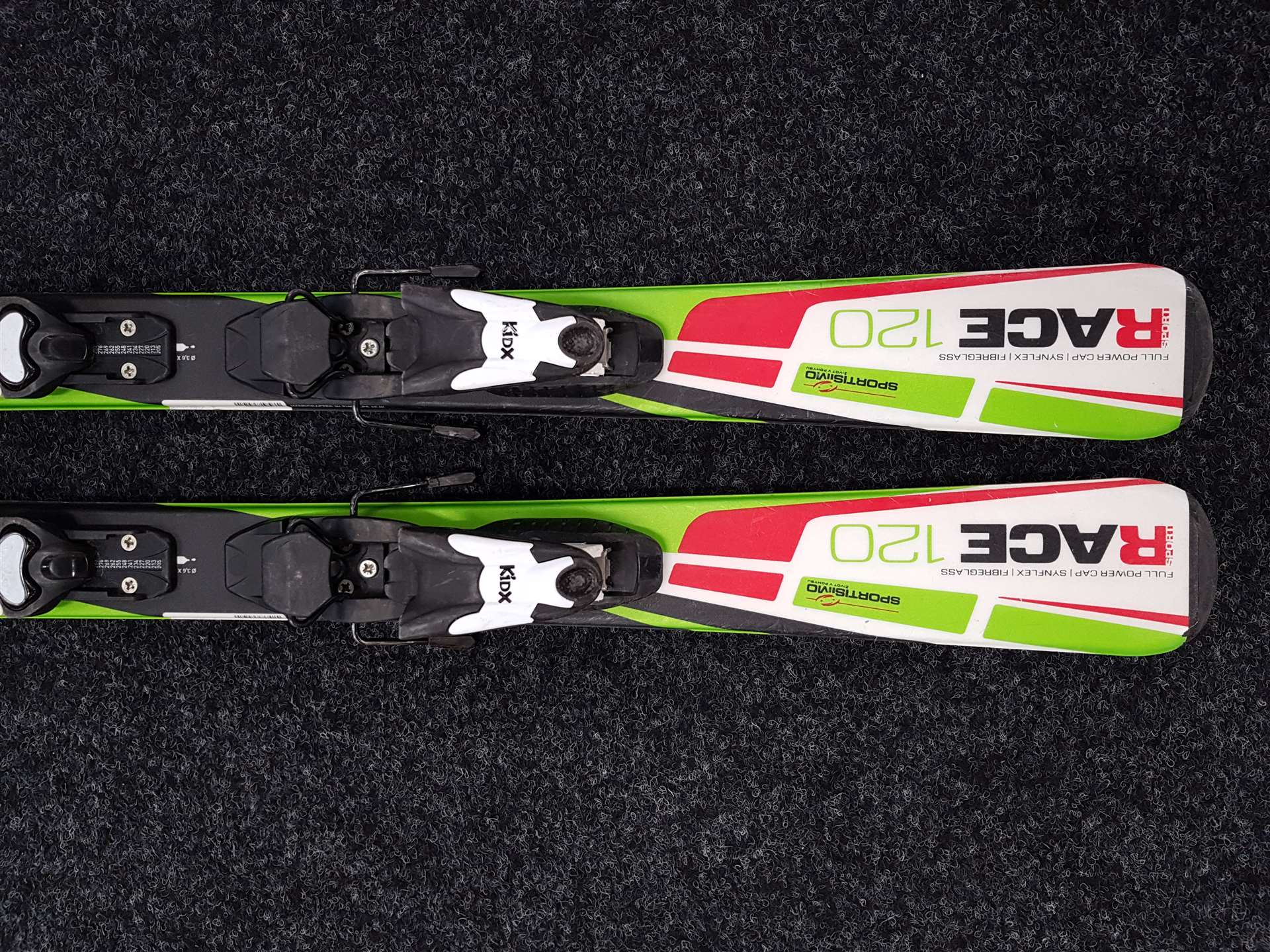 Použité lyže Elan Sport Race + viazanie Look Kidx 4.5