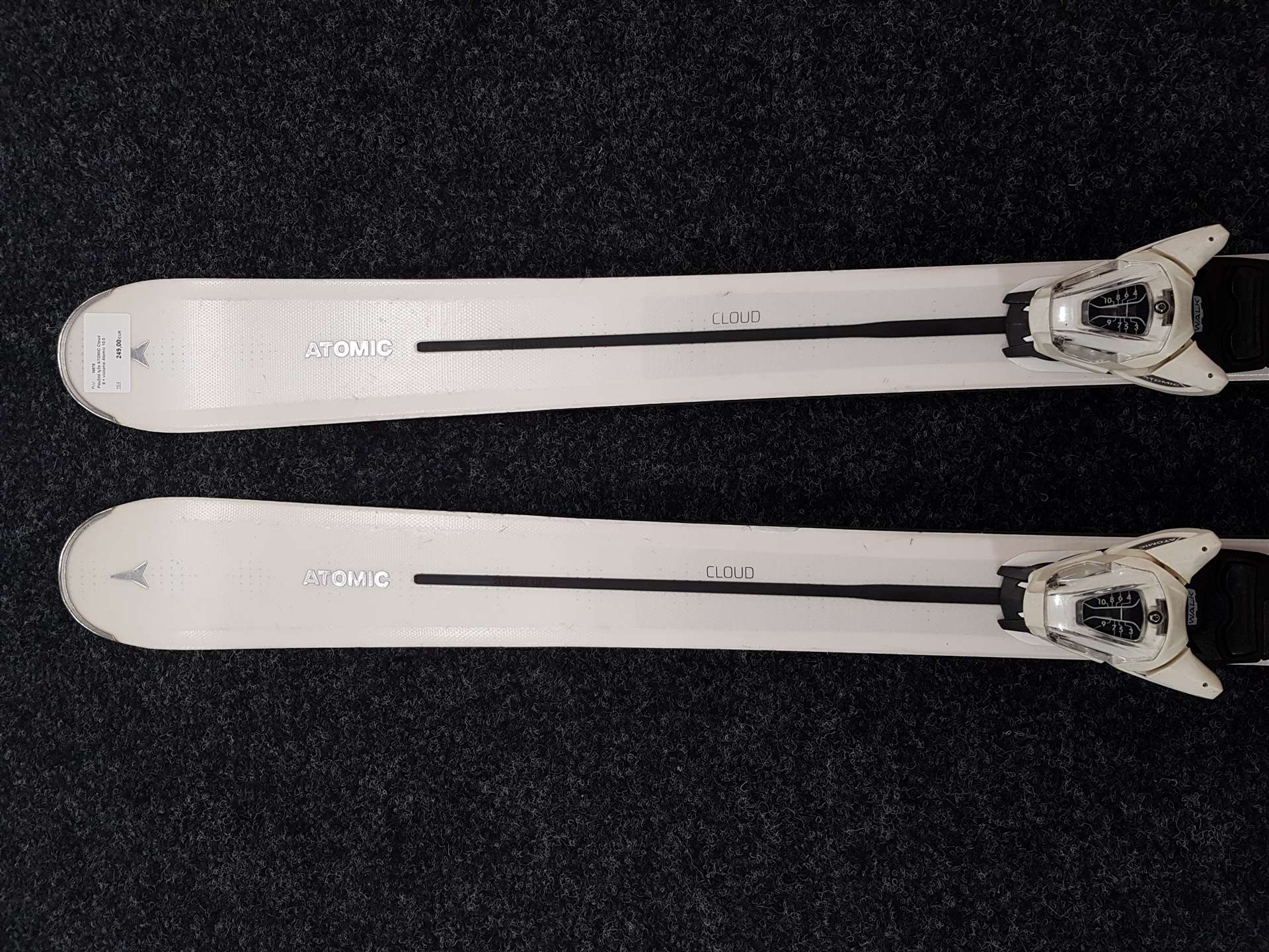 Použité lyže ATOMIC Cloud 8 + viazanie Atomic 10.0