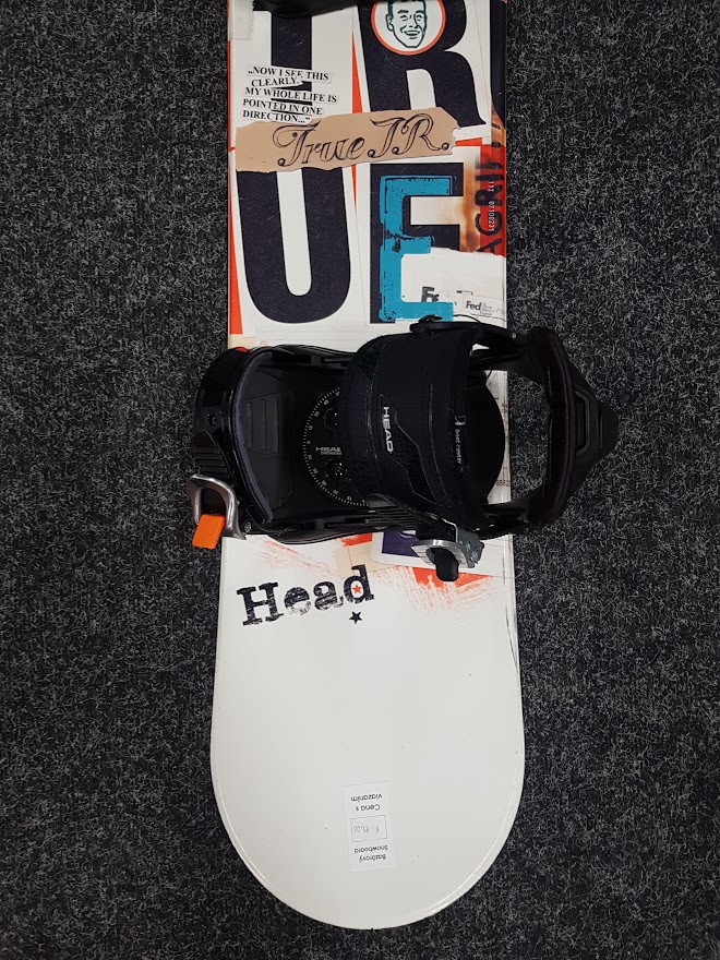 Gebrauchtes Head Tree Jr Snowboard + Head FreeFlex Bindungen Größe M