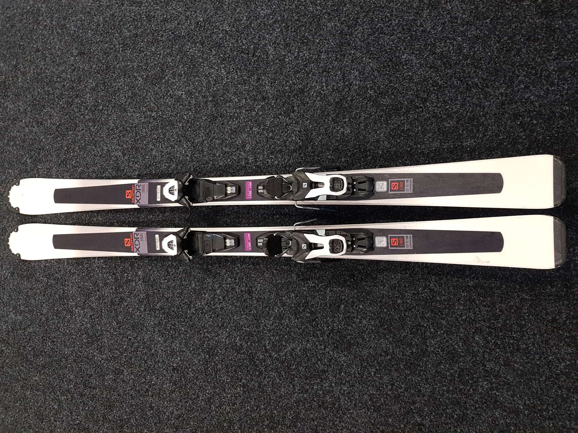 Použité lyže SALOMON XDR Focus + viazanie Salomon 10.0