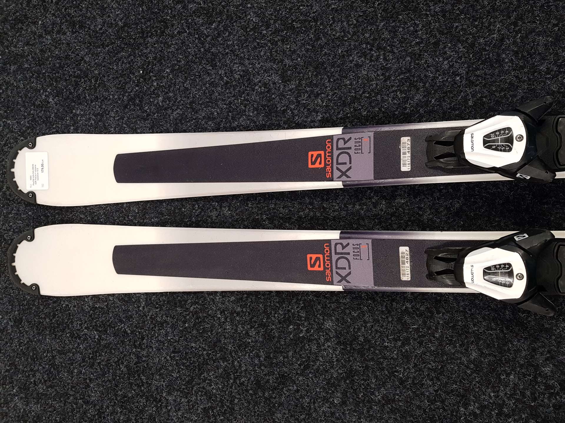 Použité lyže SALOMON XDR Focus + viazanie Salomon 10.0
