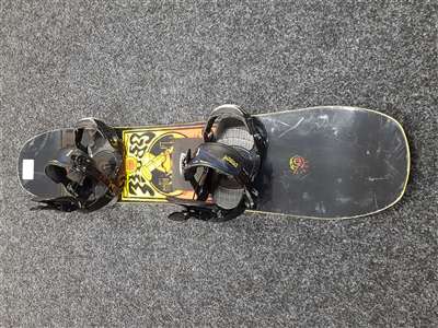 Použitý snowboard SALOMON Grail + viazanie Stunt  Fast tec veľkosť XS/S