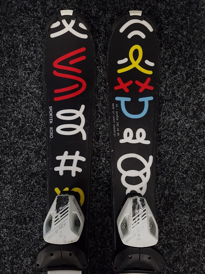 Použité lyže  Sporten XOXO