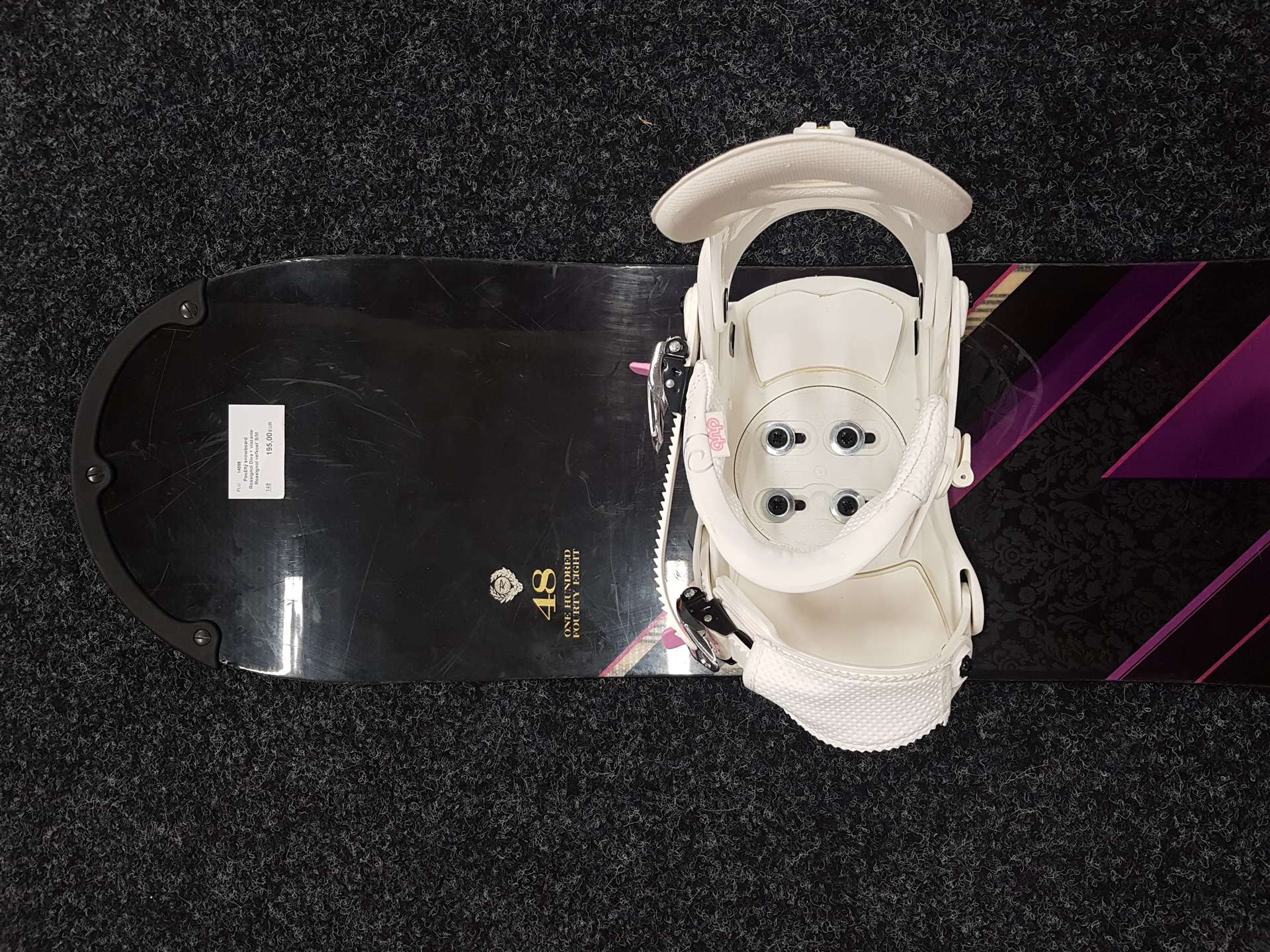 Použitý snowboard Rossignol Diva + viazanie Rossignol veľkosť S/M